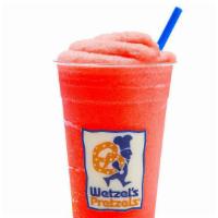 Fresh Strawberry Lemonade · 32 ounces of fresh lemonade with a hit of strawberry served ice cold.