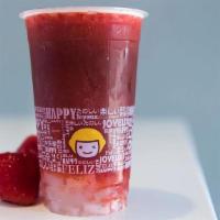 Strawberry Black Tea · It goes good with Salted Cheese!