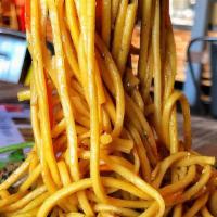 Garlic Noodle · All of the garlic noodle dishes are Chinese fry noodles stir-fried with garlic and cheese. A...