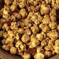 Caramel Pecan · Our golden, buttery Classic Caramel popcorn is blended with glazed pecans for a mouth-wateri...
