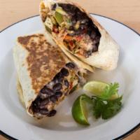 Nature'S Grill ® Burrito · Fresh grilled eggplant, mushrooms, zucchini, red and green bell pepper, and red and white on...