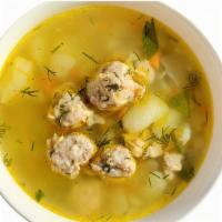 Mo Only! Meatball Soup  · Soup with chicken meatballs