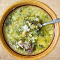 We&Fr Only! Green Borscht  · Famous Ukrainian Sorrel soup with beef