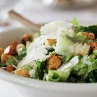 Caesar Salad · Base: Romaine Lettuce .
Topping: Parmesan Cheese and Herbed Croutons.
Dressing: Caesar Dress...