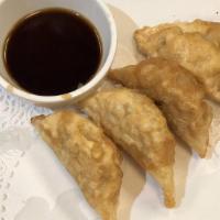 Gyoza · Popular item.Deep-fried beef dumplings