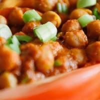 Chana Masala · Spiced garbanzo beans.