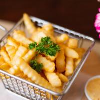 French Fried Potatoes · Deep fried potatoes / House sauce (Vegetarian Sauce)