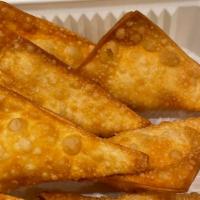 Cream Cheese Wontons (8 Pieces) · crispy wontons filled with cream cheese