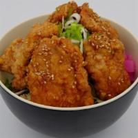 Karaage Don (Regular) · Rice
Chicken karaage
