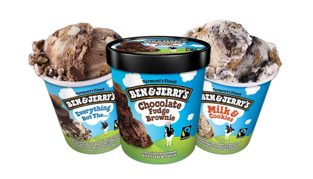 Pint Party · Popular item. 4 hand packed pints and your choice of 2 toppings (serves 6 to 10 people).