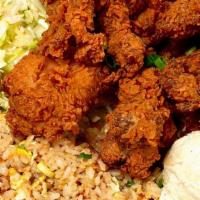 Lahaina Fried Chicken · Our Famous Lahaina Fried Chicken which are boneless marinated chicken, breaded and deep frie...