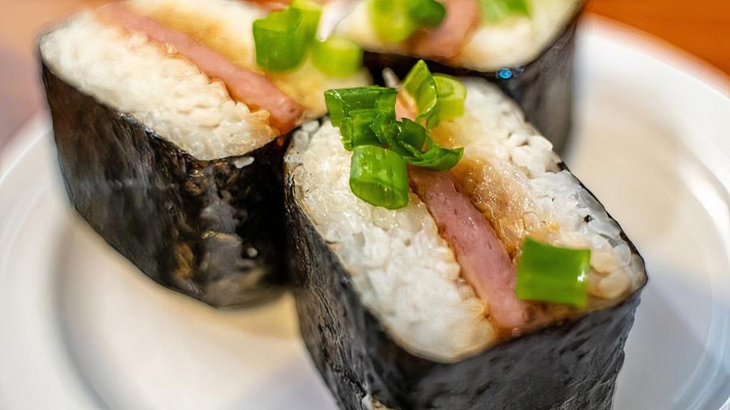 Spam Musubi · Hawaiian-Style sushi wrapped with nori (seaweed)