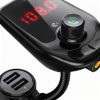 Swtcl -D5 Bluetooth Fm Transmitter Clarity Stereo Mp3 Player, Aux Input/Output, Micro Sd Card Up To 32 Gb · Fm frequency}: car voltage, song names from micro sd card, caller id when connected to phone...