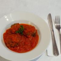 Meatball With Marinara Sauce · 