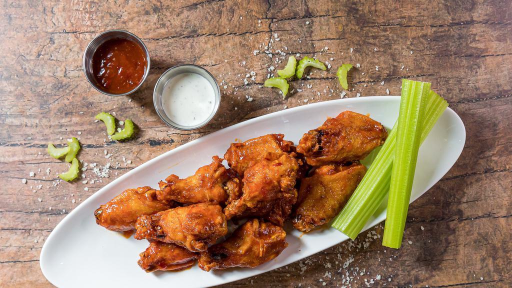 Chicken Wings · Choose from a variety of flavors