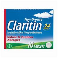 Claritin Allergy Relief 12 Hour Indoor & Outdoor Reditabs · 10 ct.