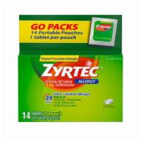 Zyrtec 24 Hour Allergy Relief 10Mg Tablets · 14 ct.