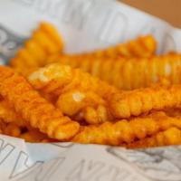 Skinny Fries · Served w/ Ketchup.