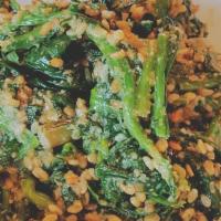 Spinach Gomae · Spinach with ground Sesame Soy Dressing