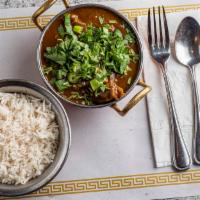 Goat Meat Curry (Bone-In) · This popular goat meat curry is cooked to an old Nepalese family recipe, with ground onions,...