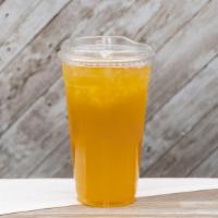 Arnold Palmer · Organic green iced tea, fresh lemon juice, agave, ice.