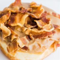 Maple Bacon Ring · Gooey, sweet & salty, deliciously irresistible! --  made with our original potato flour reci...