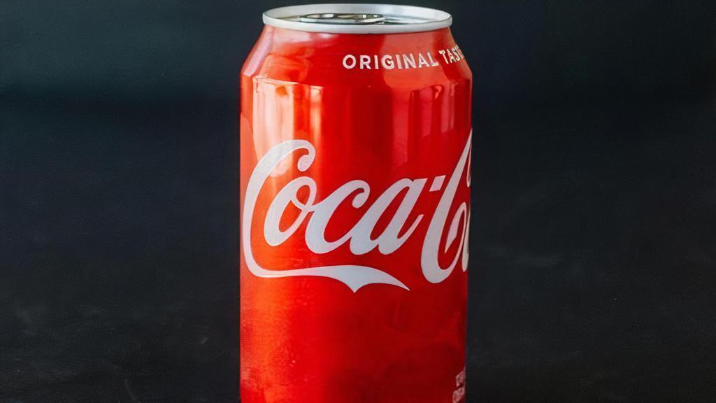 Canned Soda · 12oz canned soda. Choose between Coke, Diet Coke and Sprite.