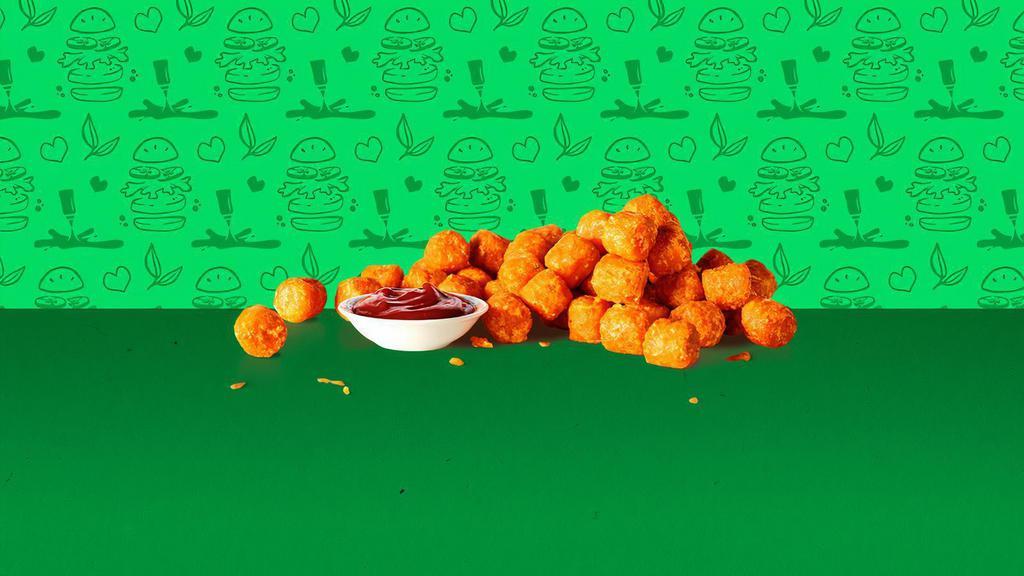 Sweet Potato Tots · Crispy fried sweet potato tots, perfect for dipping