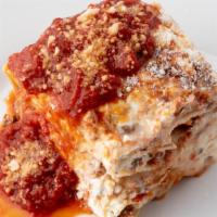 Lasagna Di Carne · Traditional meat lasagna. 100% beef