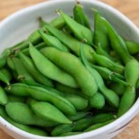 Edamame · Vegan. Boiled soybeans.