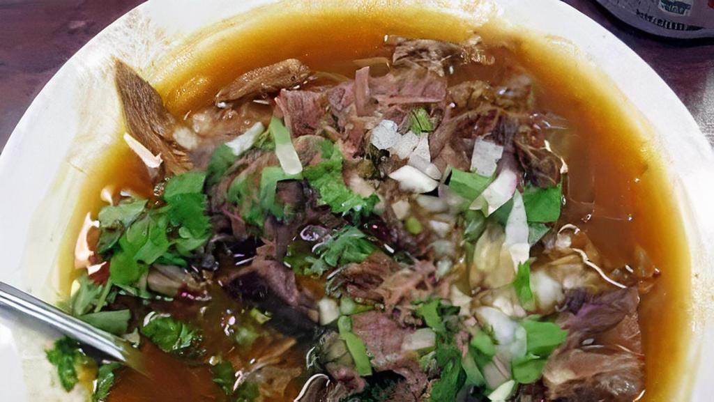 Consome De Chivo Goat Broth via Asi Es Jalisco Birrieria