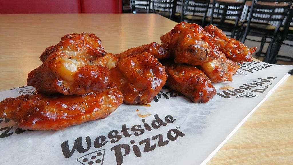 16 Bbq Wings · 16  BBQ Wings With Your Choice of Dipping Sauce