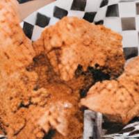 Fried T.W.I.L.I Tenders · Choice of Ranch, BBQ, or Ketchup