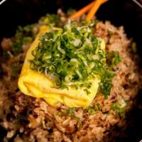 Oxtail Fried Rice · Braised oxtail, daikon, shiitake & egg