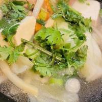 #201. Vegetable Tofu Soup · 