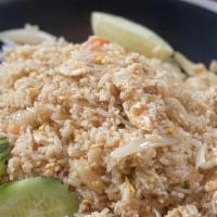 #601. Thai Fried Rice · Special fried rice with onion, tomato, and meat of your choice.