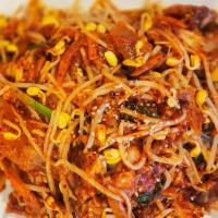  Braised Half-Dried Pollack  · Braised Half-dried Pollack with Bean sprout. Choose your Spiciness. Comes with one steamed R...