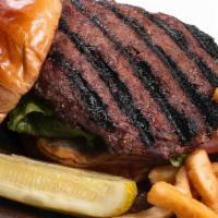 “Star B” Bison Burger · With 25-30% fewer calories than beef less cholesterol than chicken or fish, this is a wonder...