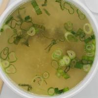 Miso Soup · Tofu, seaweed, and green onions