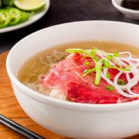 Rare Steak Pho/ Phở Tái · 