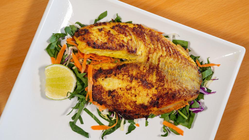 Fish · Herbed, grilled / pan fried tilapia fillet.