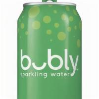 Bubly Lime · 16oz Can. bubly is an unsweetened sparkling water that playfully instigates fun and positivi...