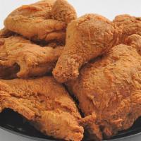 8 Pieces Chicken Only · Two Legs, Two wings, two thighs, two breasts. 2010 calories