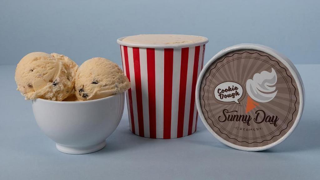 Sunny Day Chocolate Chip Cookie Dough Ice Cream (Pint) · Nuggets of buttery cookie dough and sweet chocolaty chips blended into our signature vanilla ice cream.