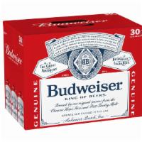 Budweiser 30-Pack Cans · 