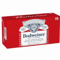 Budweiser 18-Pack Cans · 