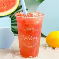 Watermelon Lemonade · refreshing watermelon juice mixed with lemonade and real fruit bits. Requests under special ...