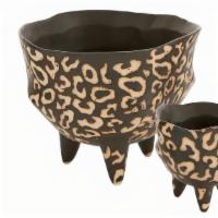 Funky Leopard Footed Pot - Small 3.5
