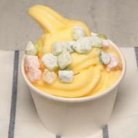 Mango Sorbet · Dairy free and non fat
