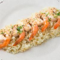 Shrimp Kabab · Grilled shrimp marinated with house spices.